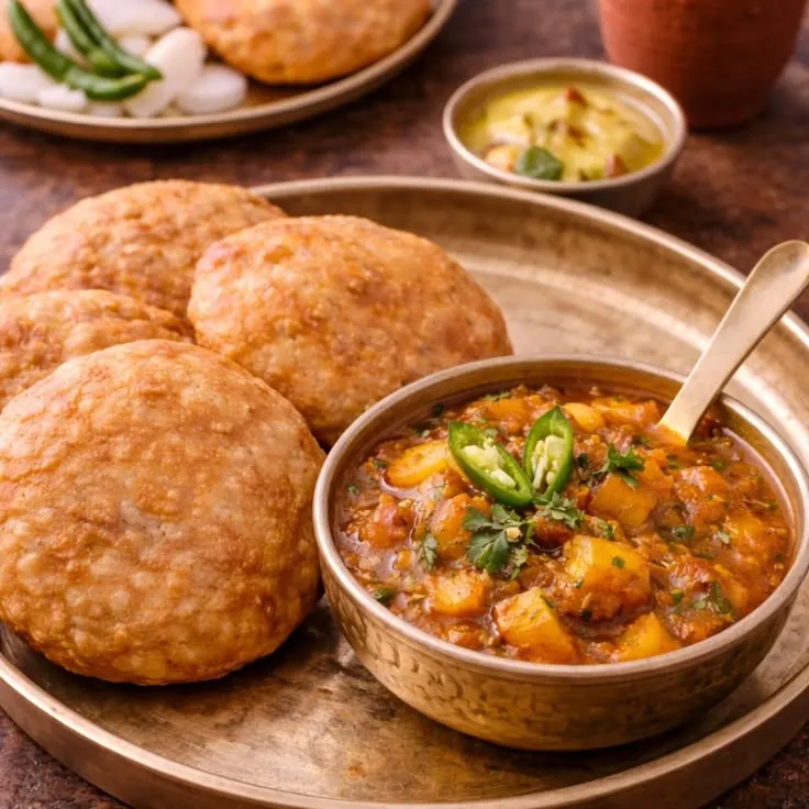 Kachori (Daal Aalu)